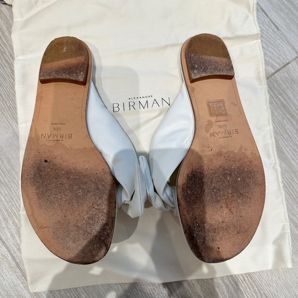 Alexandre Birman Soft Clarita Knotted Sandals - white - size 36 - Picture 6 of 6